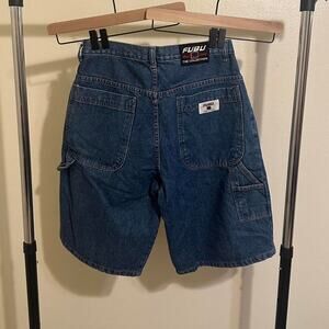 FUBU super baggy denim jorts